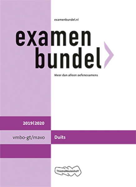 Examenbundel vmbo-gt/mavo Duits 2019/2020 - J. Schoeman (ISBN 9789006691009)