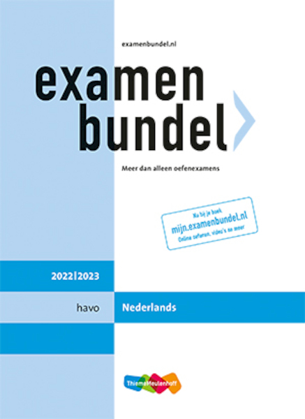 Examenbundel havo Nederlands 2022/2023 - M. Reints (ISBN 9789006639674)