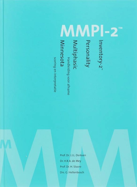 MMPI-2 (TM) - (ISBN 9789080570603)