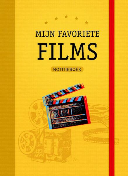 Notitieboek - Mijn favoriete films - (ISBN 9789044748482)