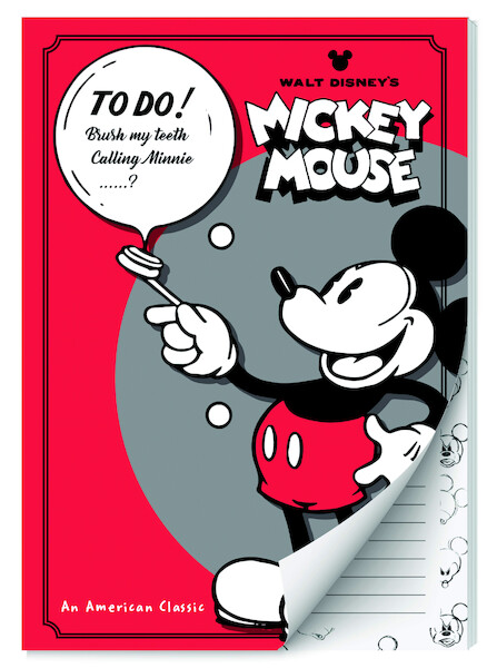 MICKEY MOUSE TO DO BLOCK - (ISBN 8712048311049)