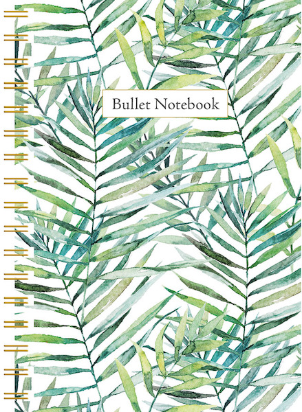 Leaves spiraalboek klein (bullet) / Leaves petit carnet à spirale (bullet) - (ISBN 9789044756111)
