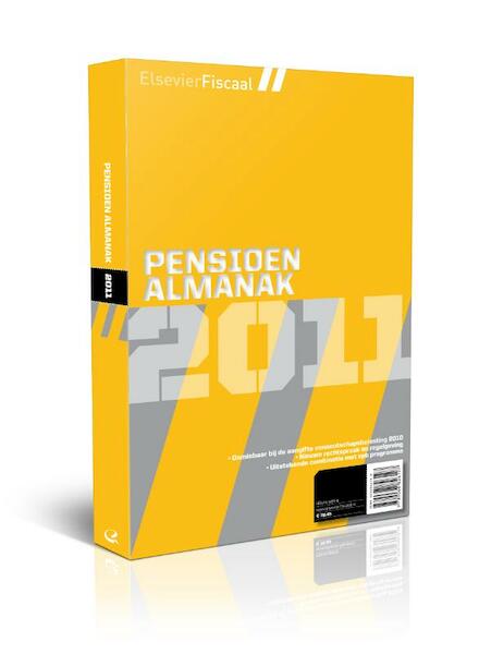 Elsevier Pensioen Almanak 2011 - (ISBN 9789068827002)