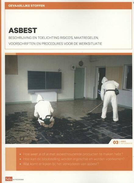 ArboInformatiebladen, AI-03 Asbest - G.B. Bons, G. Bons (ISBN 9789012576406)