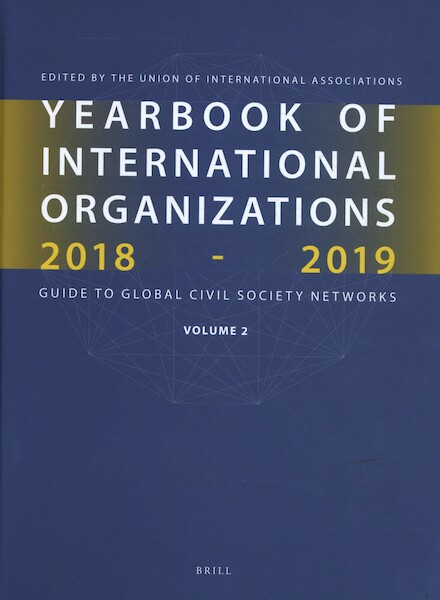 Yearbook of International Organizations 2018-2019, Volume 2 - (ISBN 9789004365636)