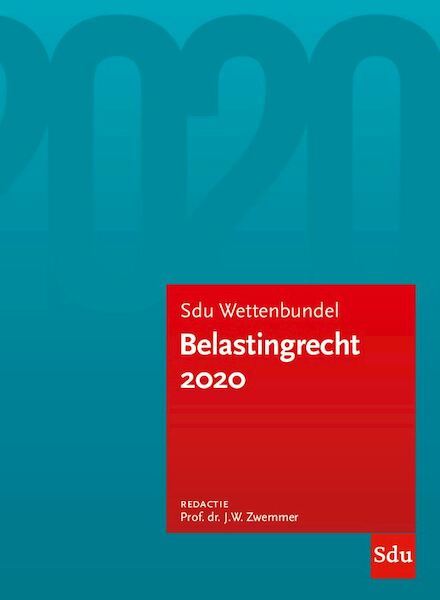 Sdu Wettenbundel Belastingrecht 2020 - (ISBN 9789012405447)