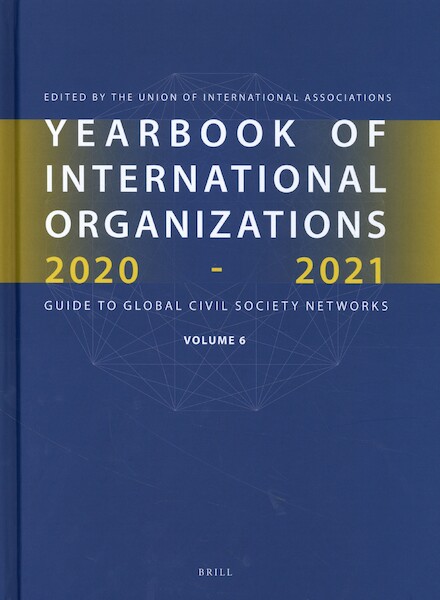 Yearbook of International Organizations 2020-2021, Volume 6 - (ISBN 9789004425903)