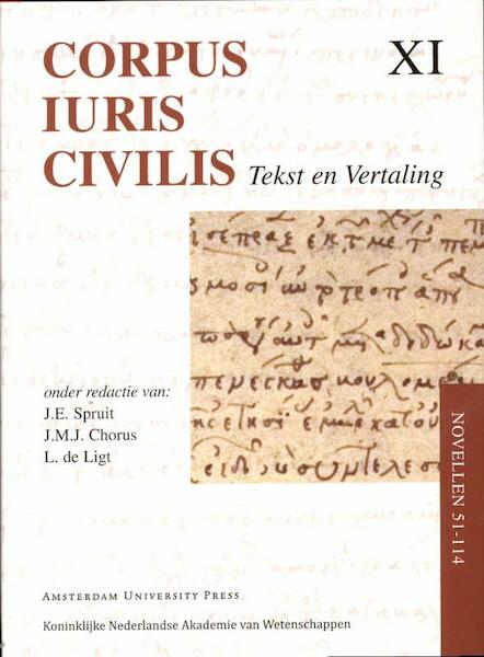 Corpus Iuris Civilis Novellen 51 - 114 - (ISBN 9789069846224)