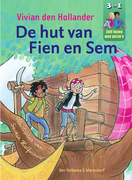 De hut van Fien en Sem - Vivian den Hollander (ISBN 9789000343126)