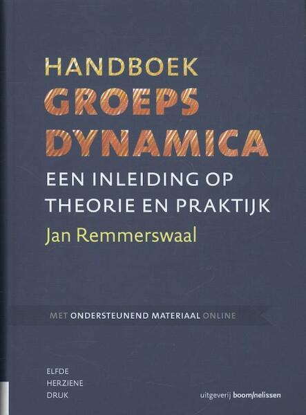 Handboek groepsdynamica - Jan Remmerswaal (ISBN 9789024402328)