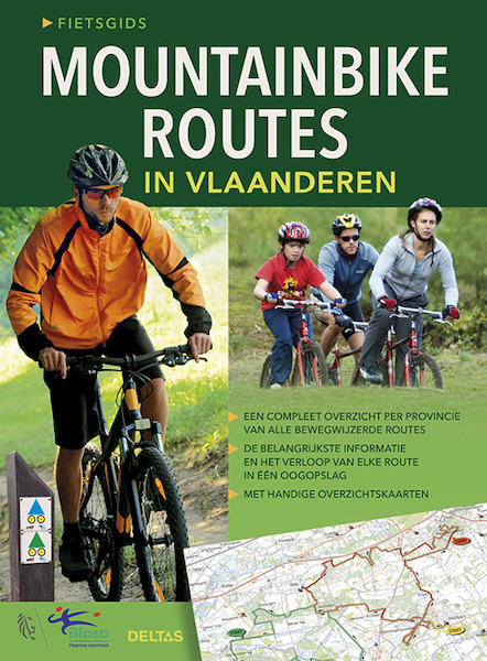 Fietsgids Mountainbikeroutes in Vlaanderen - (ISBN 9789044739213)