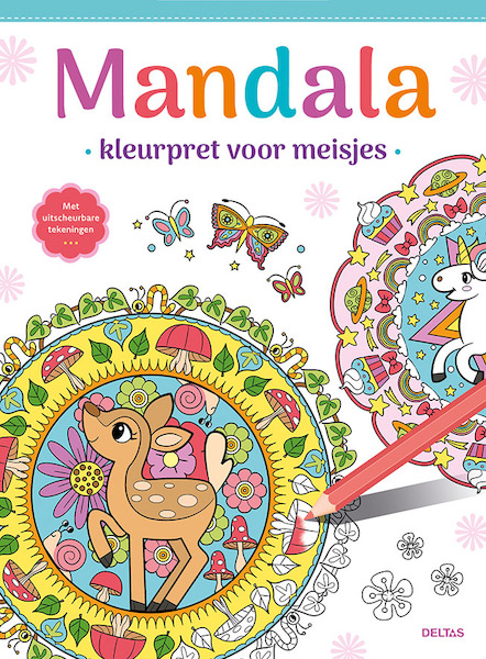 Mandala - Kleurpret voor meisjes - (ISBN 9789044754308)