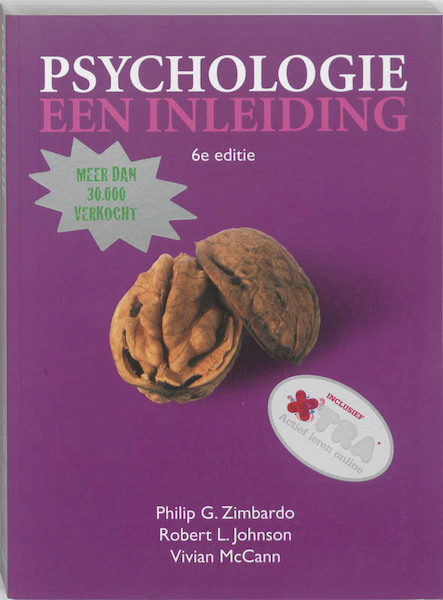 Psychologie Een inleiding - P.G. Zimbardo, R.L. Johnson, V. McCann (ISBN 9789043095044)