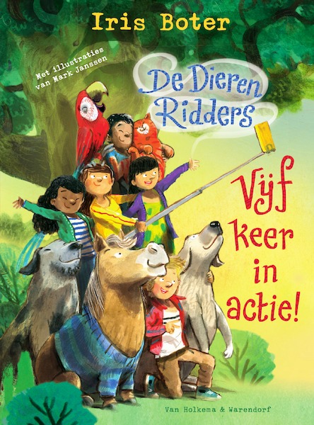 De dierenRidders - Vijf keer in actie! (5 in 1) - Iris Boter (ISBN 9789000359424)