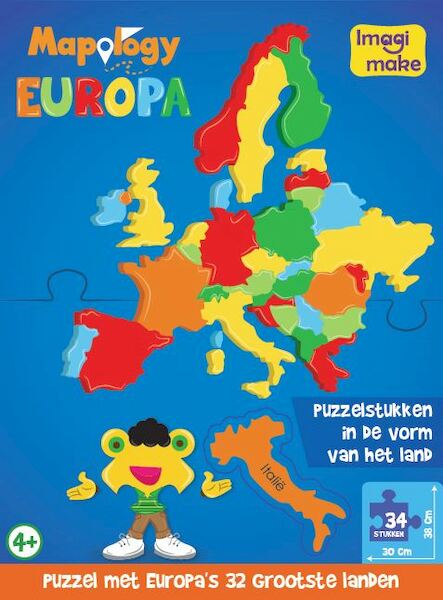 Europa (NL) foam puzzle - (ISBN 8906057362844)