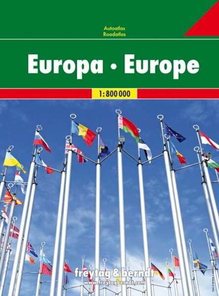 Europa Autoatlas 1:800.000 - (ISBN 9783707917703)