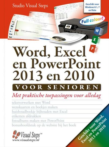 Word, Excel en PowerPoint 2013 en 2010 voor senioren - (ISBN 9789059052994)