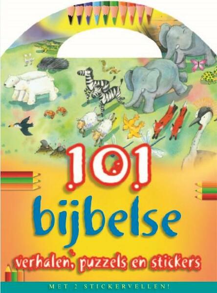 101 bijbelse verhalen, puzzels en stickers - Bethan James (ISBN 9789086011261)