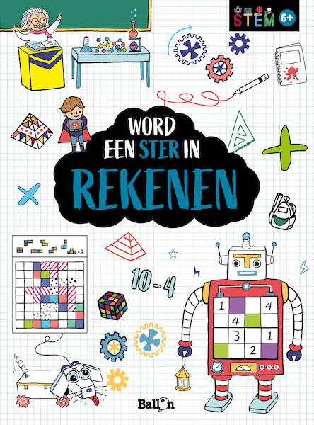 STEM - Rekenen 6+ - (ISBN 9789403209555)