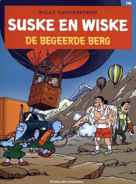 Suske en Wiske 244 De begeerde berg - Willy Vandersteen (ISBN 9789002231179)