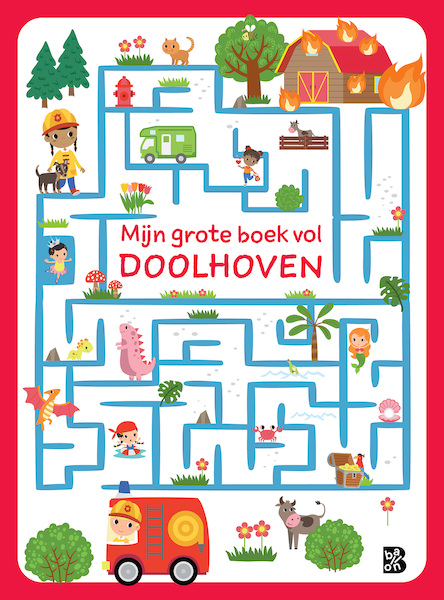 Mijn grote boek vol doolhoven - (ISBN 9789403227887)
