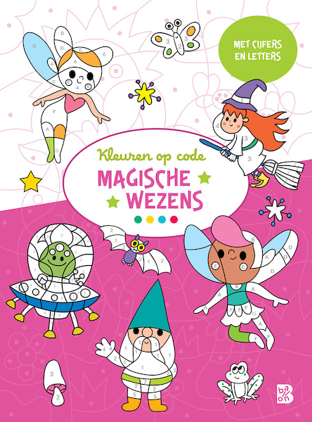 Kleuren op code: magische wezens - (ISBN 9789403227917)