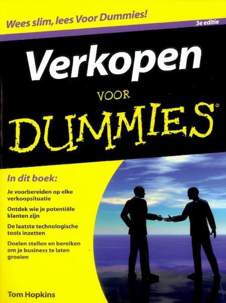 Verkopen voor Dummies - Tom Hopkins (ISBN 9789043023665)