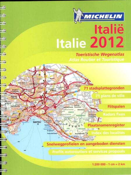 Wegenatlas Italie 2012 - (ISBN 9782067169883)