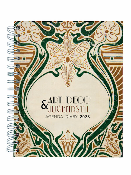 Art Deco & Jugendstil weekagenda 2023 - (ISBN 8716951346884)