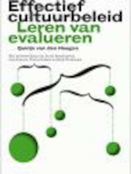 Leren van evalueren in het Nederlandse cultuurbeleid - Quirijn van den Hoogen, Letty Ranshuysen, Jan Simons, Teunis IJdens (ISBN 9789066501225)