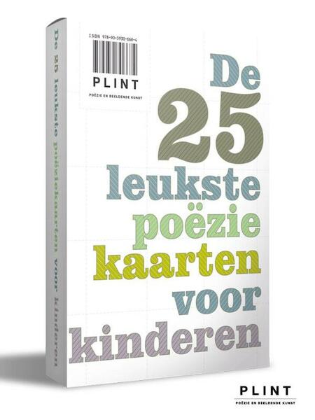 Plint mapje De 25 leukste poeziekaarten voor kinderen - (ISBN 9789059306684)