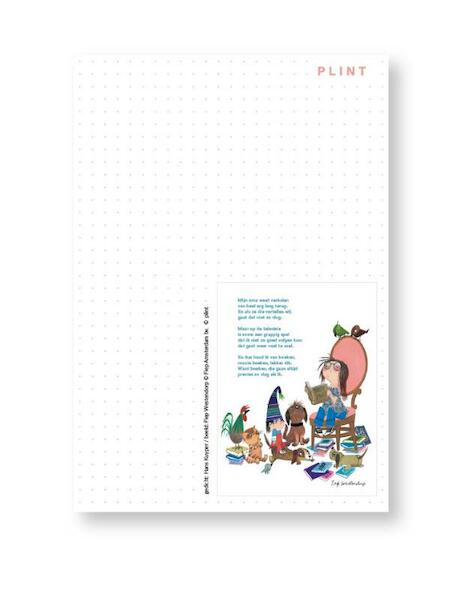 Plint stationery poëzieblok - (ISBN 9789059307964)