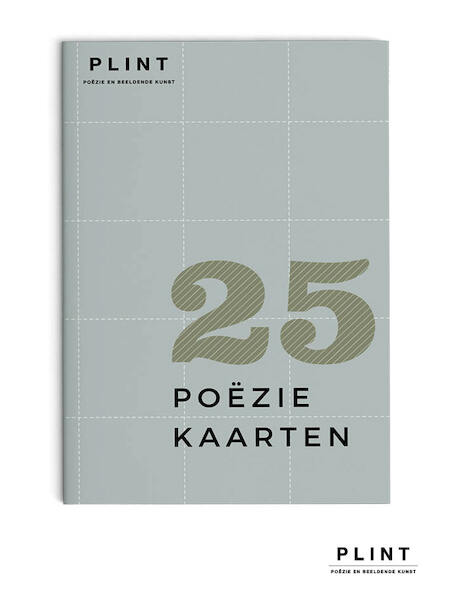 Plint Kaartenmapje 25 kaarten - (ISBN 9789059307902)
