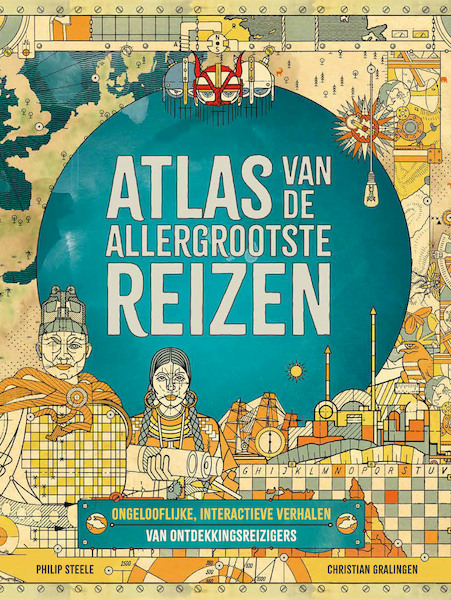 Atlas van de allergrootste reizen - Philip Steele (ISBN 9789059249097)