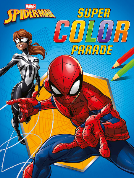 Spider-Man Super Color Parade - (ISBN 9789044755862)