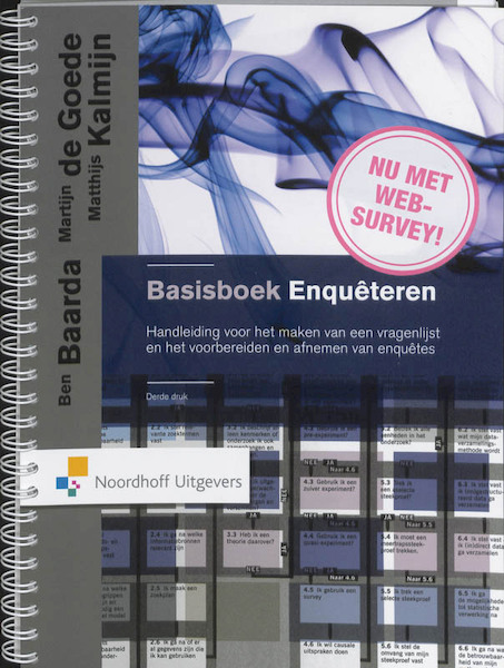Basisboek enqueteren - Ben Baarda, Martijn de Goede, Mathijs Kalmijn (ISBN 9789001764418)