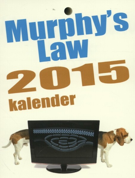Murphy's Law kalender 2015 - (ISBN 9789400504301)
