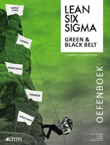 Lean Six Sigma Green Belt & Black Belt Oefenboek - Theo de Goede, Tjeerd Hesp, Ton Meek, Alfons ten Tije (ISBN 9789492240095)