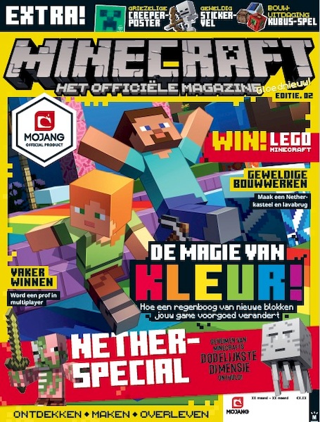 Minecraft magazine 2 - (ISBN 8710823004643)