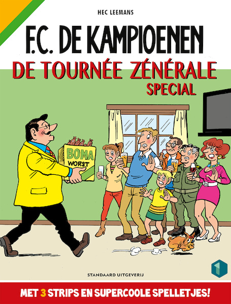 Tournée Zénéral special - Hec Leemans (ISBN 9789002279454)