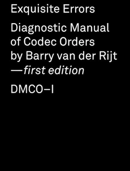 Exquisite Errors / DMCO-I - Barry van der Rijt (ISBN 9789492051134)