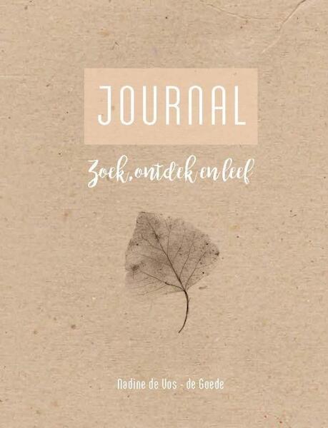Journal - Nadine de Vos-de Goede (ISBN 9789491844751)