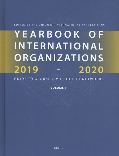 Yearbook of International Organizations 2019-2020, Volume 5 - (ISBN 9789004393028)