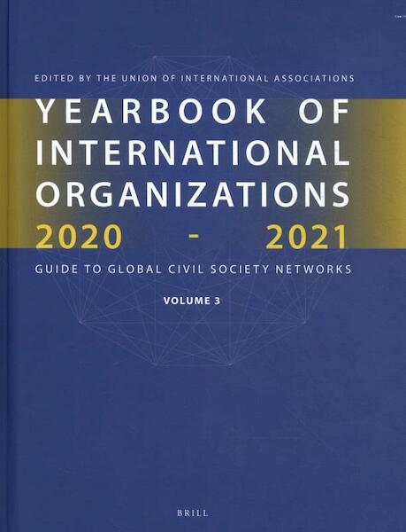 Yearbook of International Organizations 2020-2021, Volume 3 - (ISBN 9789004425873)