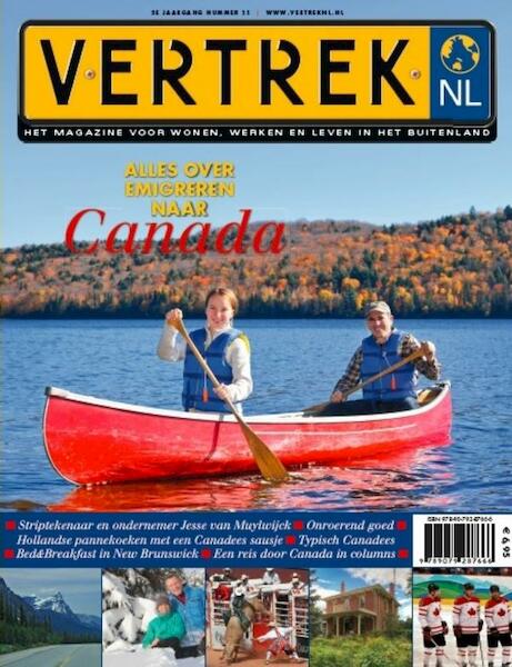 VertrekNL 22 - Alles over emigreren naar Canada - Rob Hoekstra, Bert Hartman, Remon Franssen, Heleen Ronner (ISBN 9789079287666)