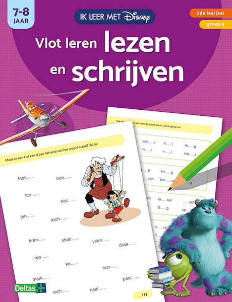 Ik leer met Disney - Vlot leren lezen en schrijven (7-8 j.) - (ISBN 9789044747171)