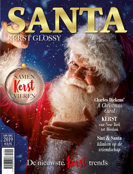 Santa Kerstglossy 2019 - (ISBN 9789088866760)