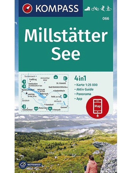 Millstätter See 1:25 000 - Kompass-Karten Gmbh (ISBN 9783990447178)