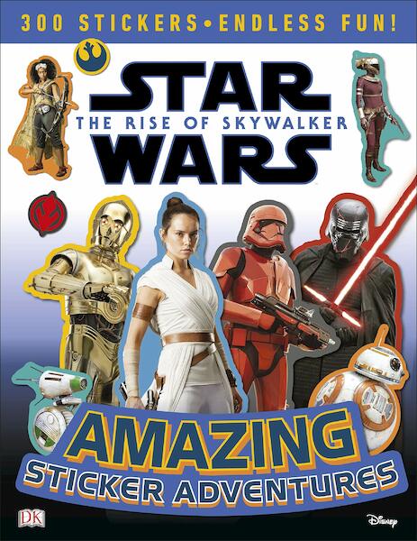 Star Wars The Rise of Skywalker Amazing Sticker Adventures - David Fentiman, DK (ISBN 9780241357712)