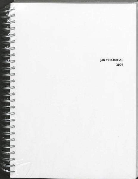 Jan Vercruysse. Works 1977-2009 - Jan Vercruysse (ISBN 9789081409704)